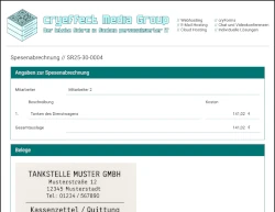Spesenabrechnung